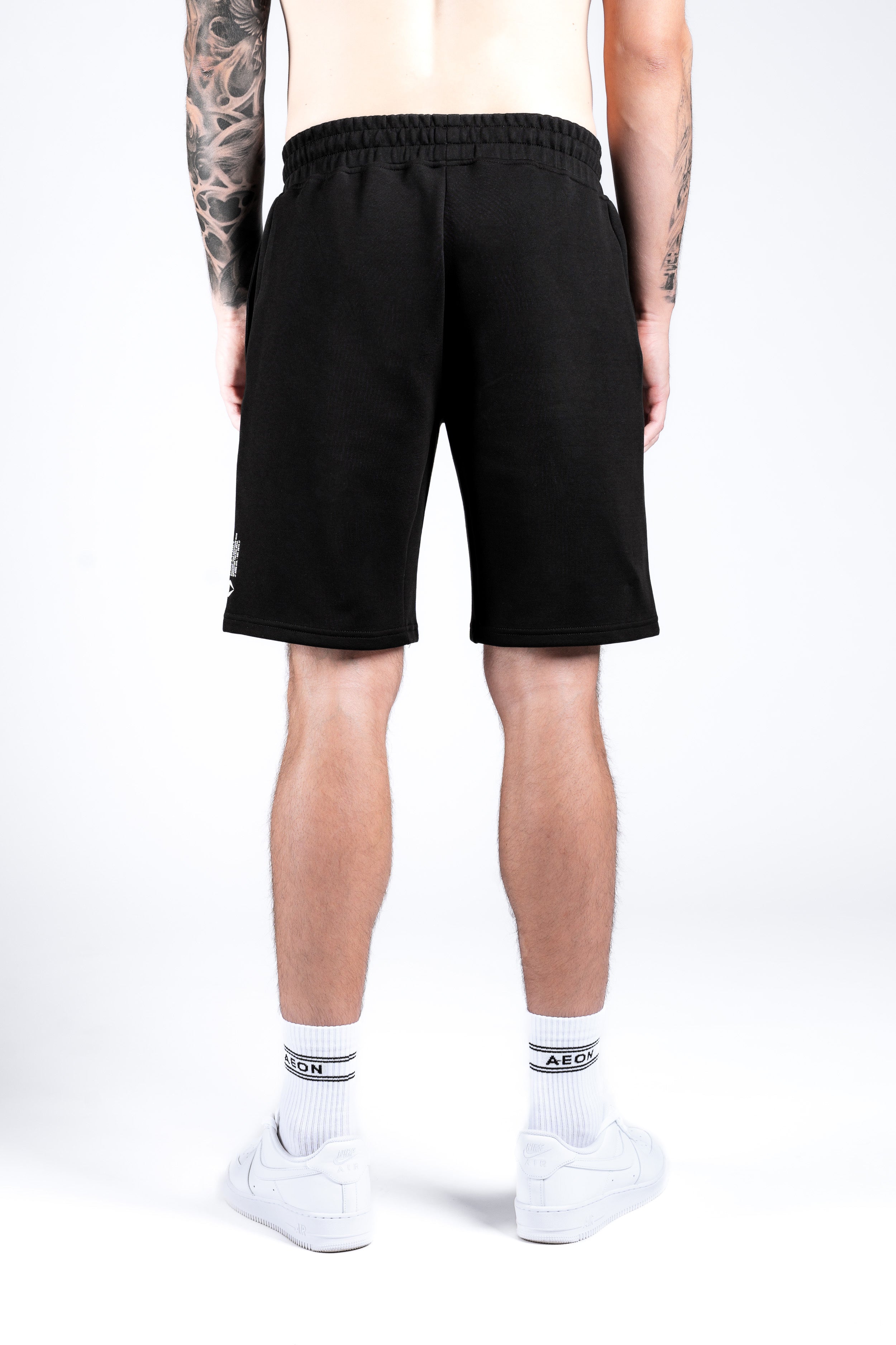 TECHPRO MUŠKI SHORT KOMPLET - BLACK (2-DJLENI)