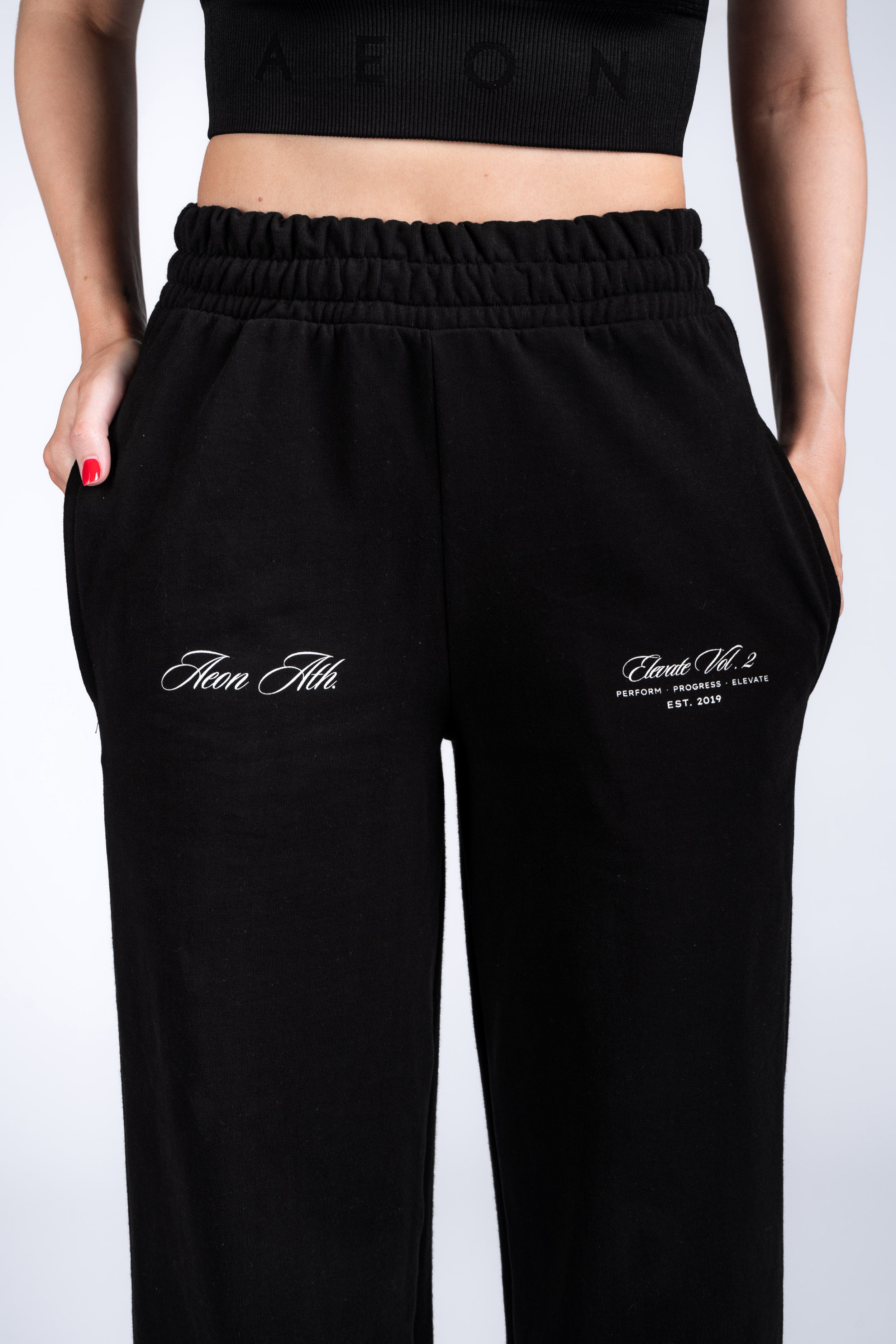 ELEVATE WIDE LEG TRENIRKA