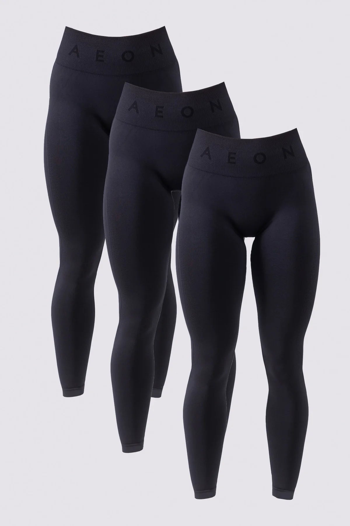 ELEVATE LEGGINGS BUNDLE - BLACK (3 - PIECE) - Aeon Athletics