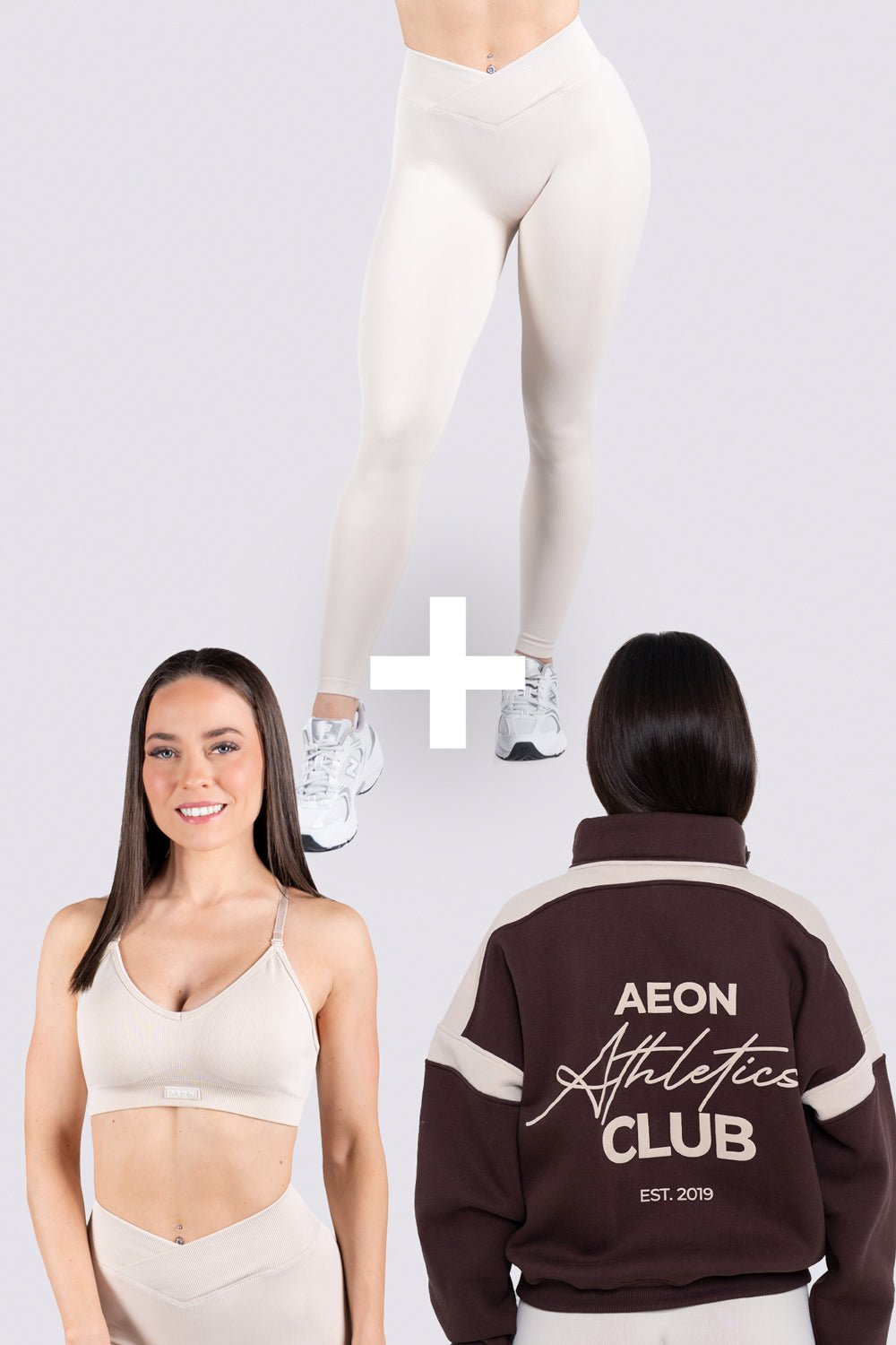 EMPOWER BUNDLE - CREAM (3 - PIECE) - Aeon Athletics