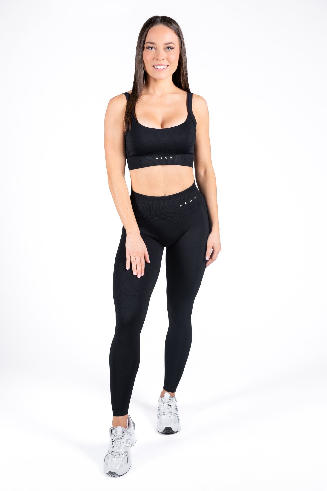 MOTION SEAMLESS LEGGINGS BUNDLE V2 - BLACK (3 - PIECE) - Aeon Athletics