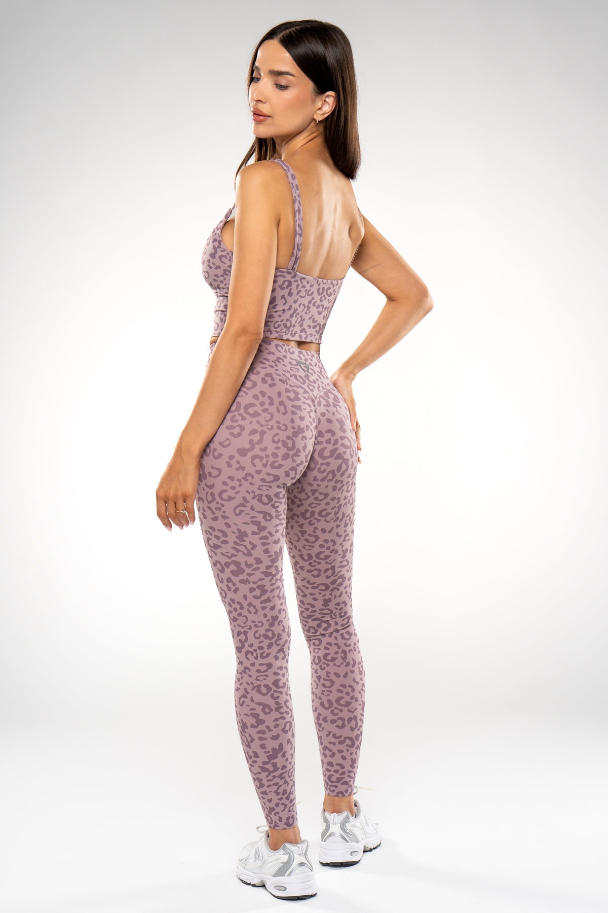 SECOND SKIN LEO CROP TOP - Aeon Athletics
