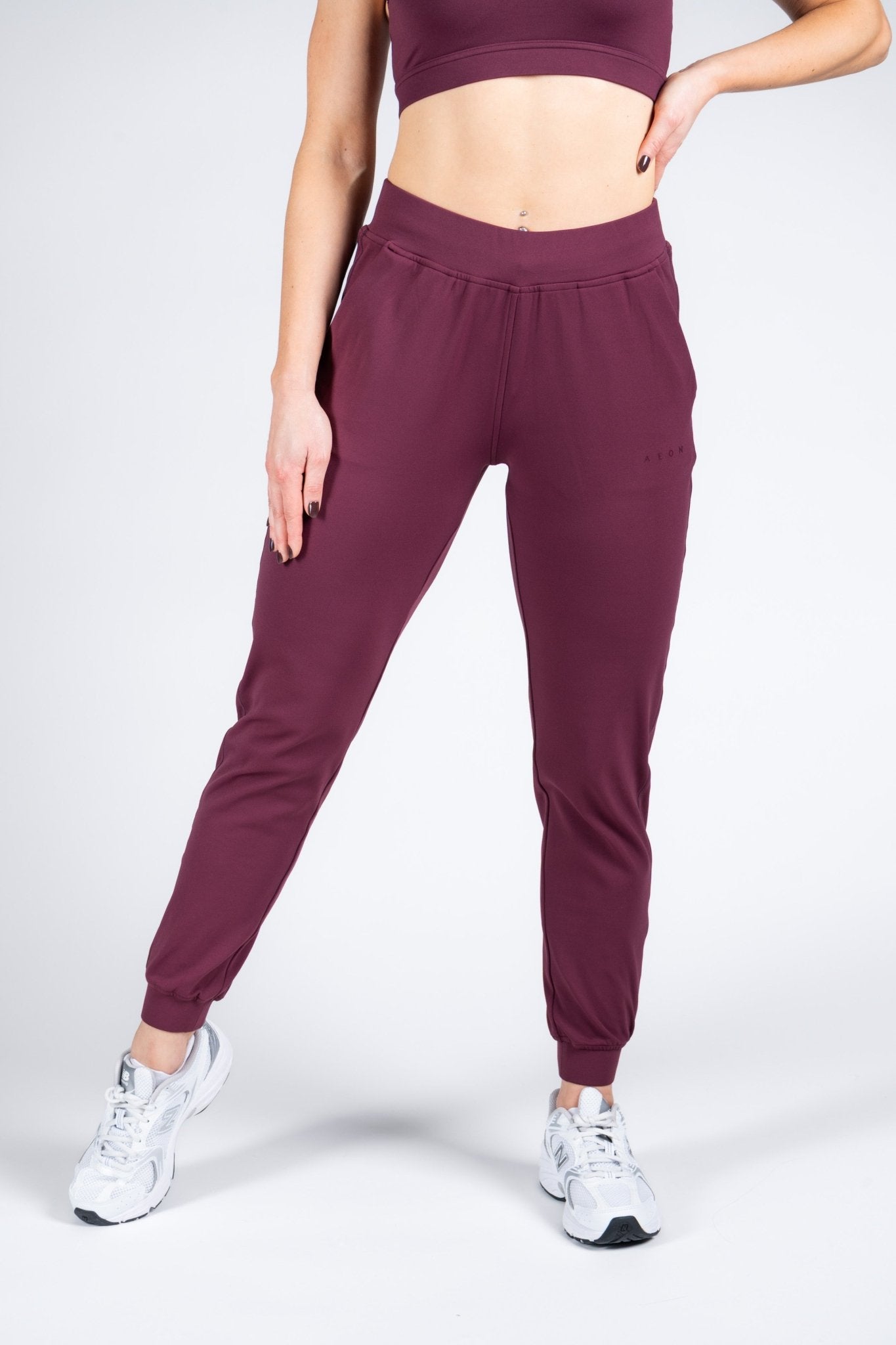 SECOND SKIN TRACKSUIT BUNDLE - BURGUNDY (2 - PIECE) - Aeon Athletics