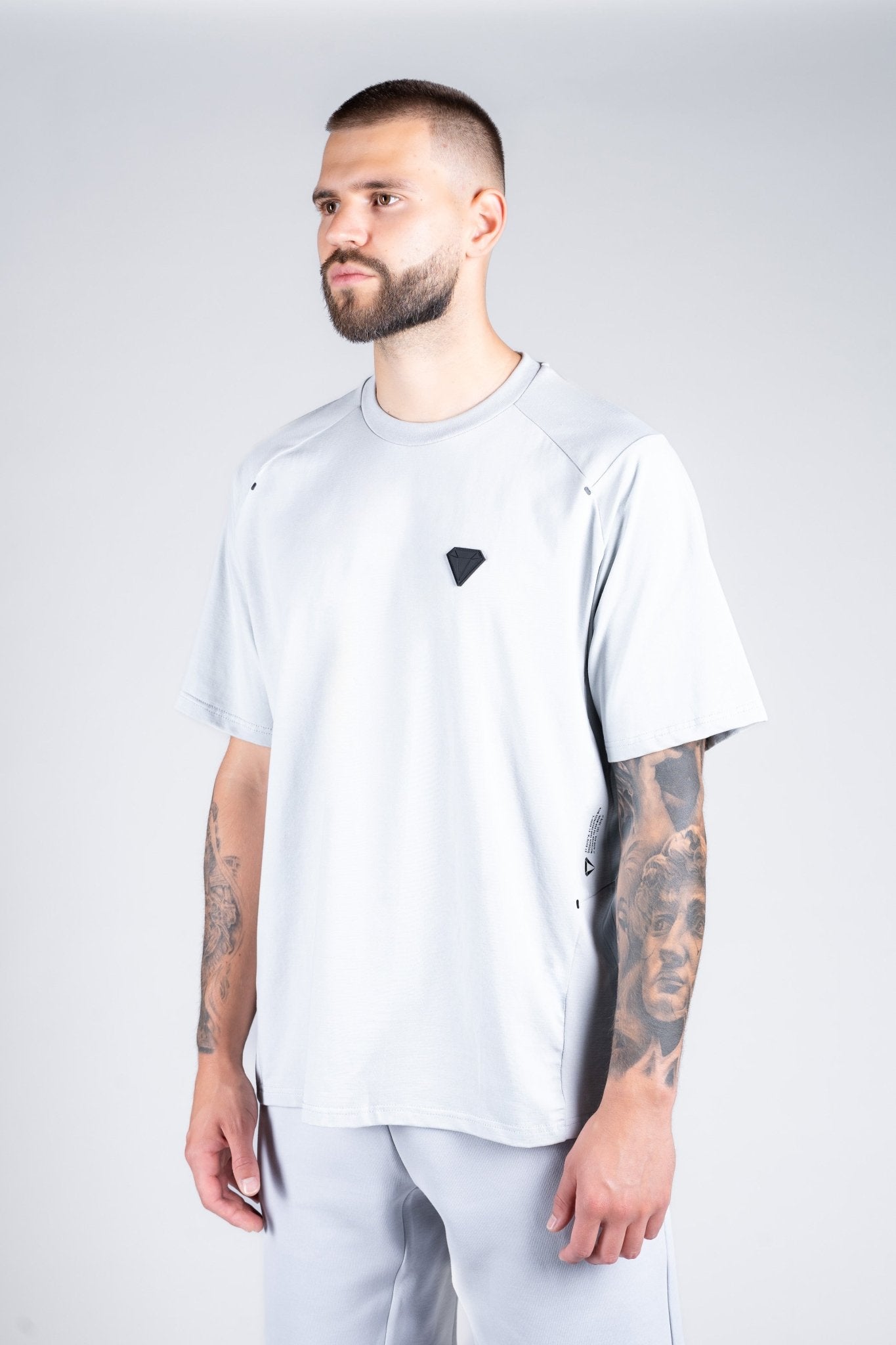 TECHPRO MENS SHORT BUNDLE - WOLF GREY (2 - PIECE) - Aeon Athletics