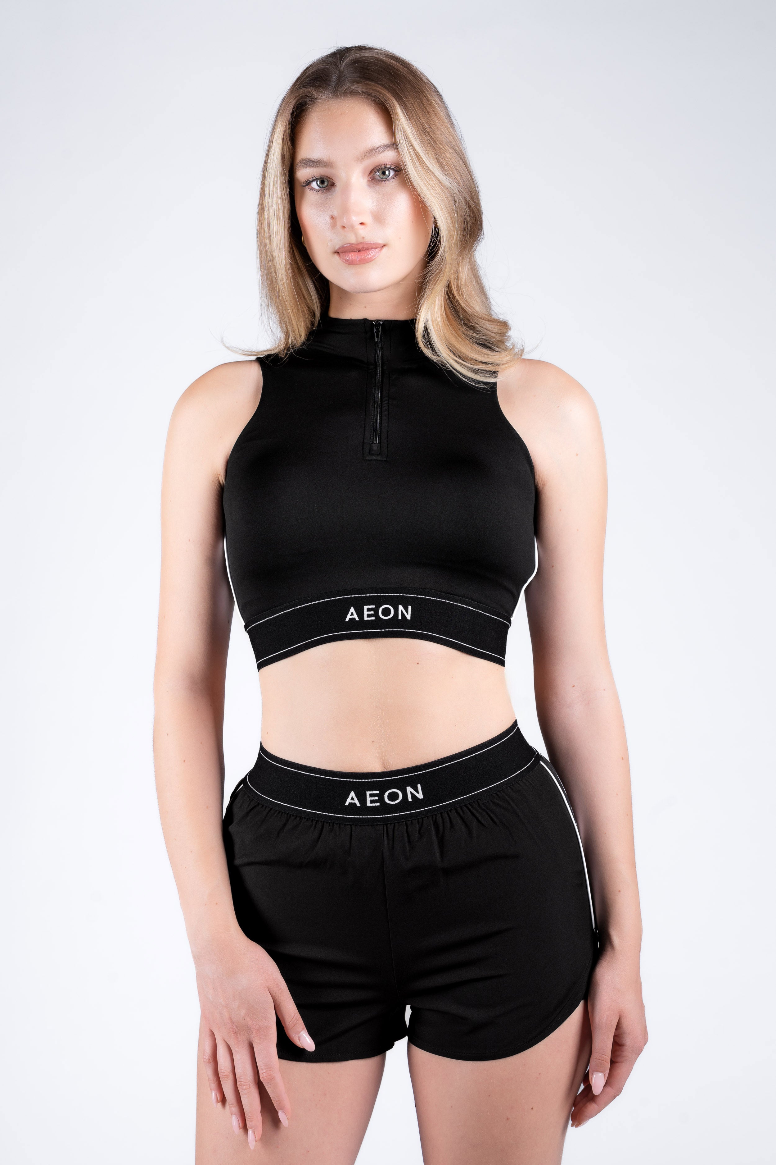 SECOND SKIN PRO POLUZIP TANK TOP