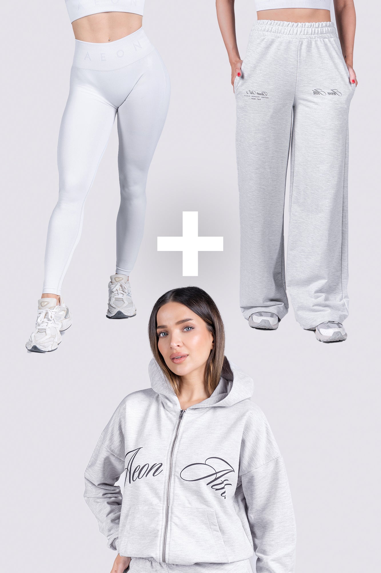 ELEVATE KOMPLET - HEATHER GREY (3-DJELNI)