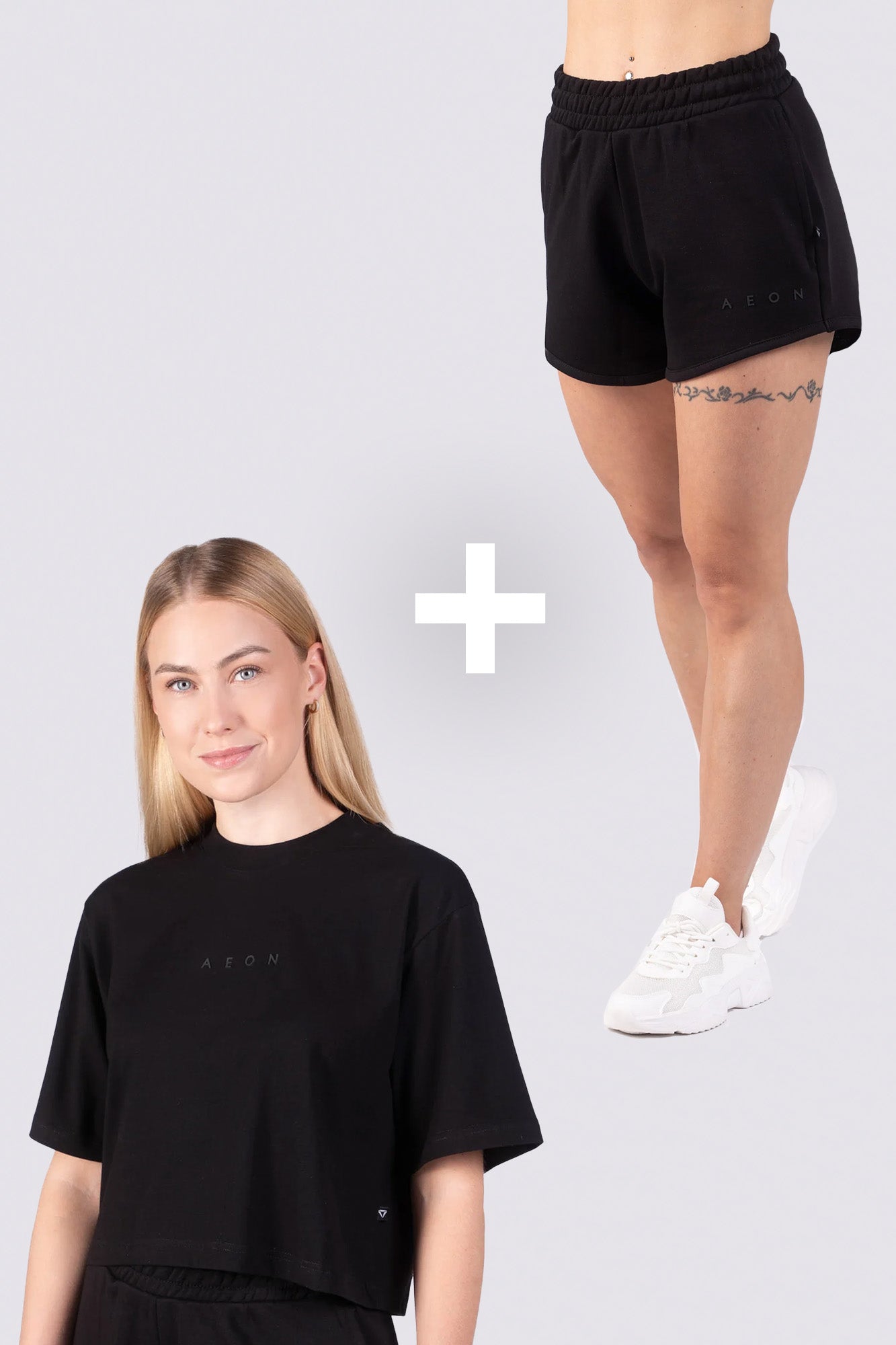 ELEVATE LIFESTYLE KOMPLET - BLACK (2-DJELNI)
