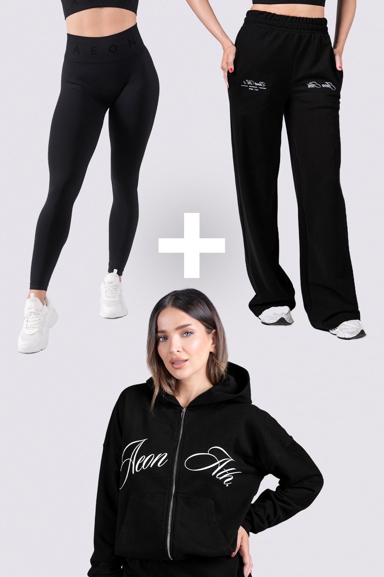 ELEVATE BUNDLE - BLACK (3 - PIECE) - Aeon Athletics