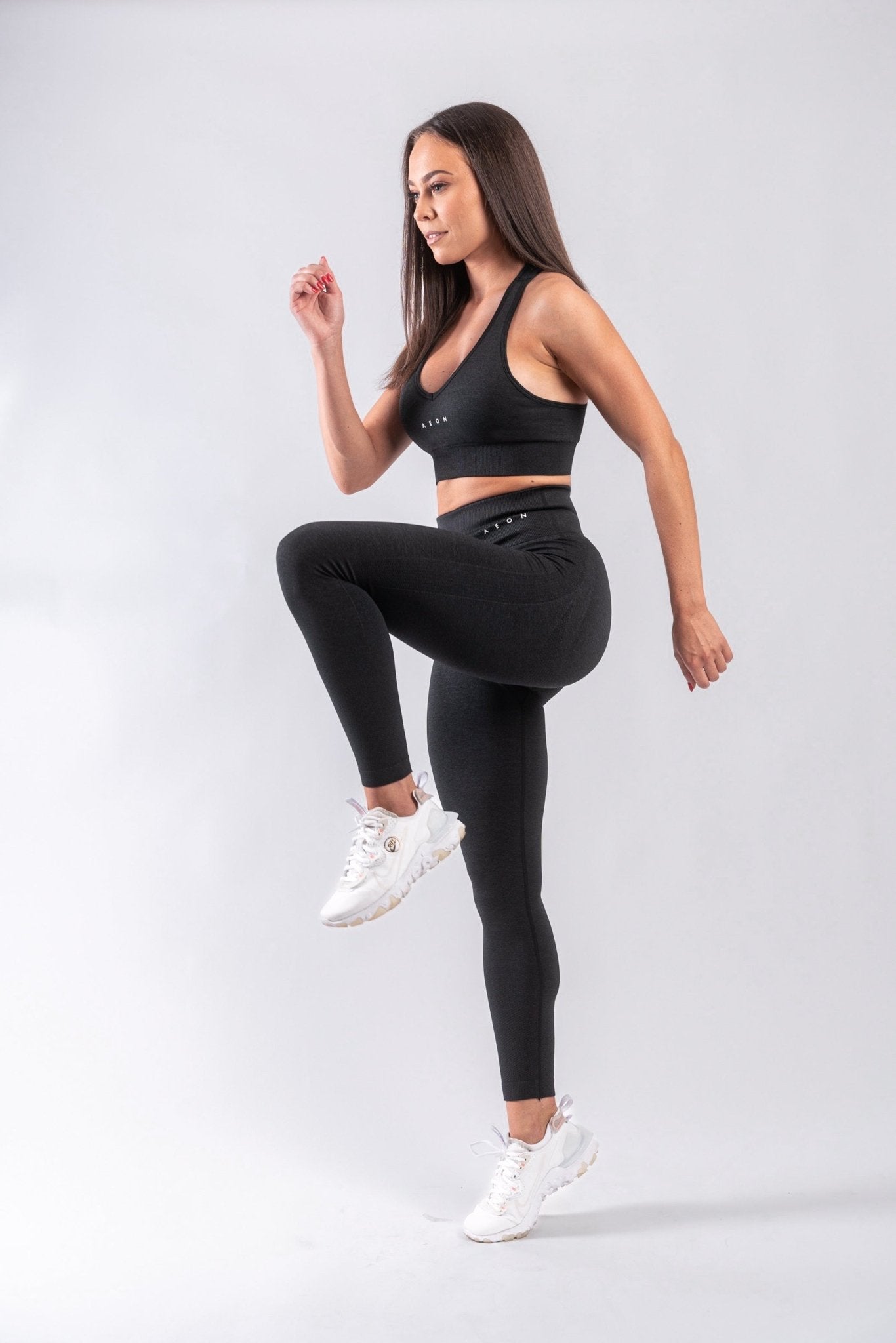 MOTION SEAMLESS MARL LEGGINGS - Aeon Athletics