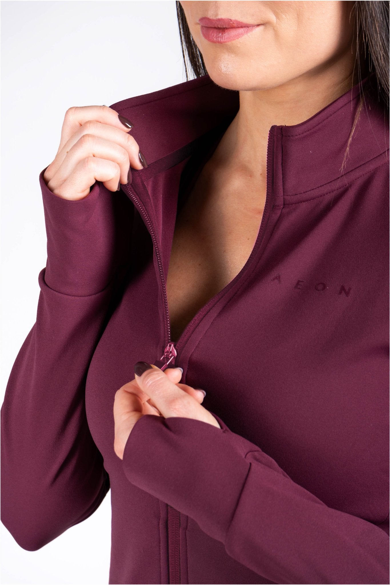 SECOND SKIN TRACKSUIT BUNDLE - BURGUNDY (2 - PIECE) - Aeon Athletics