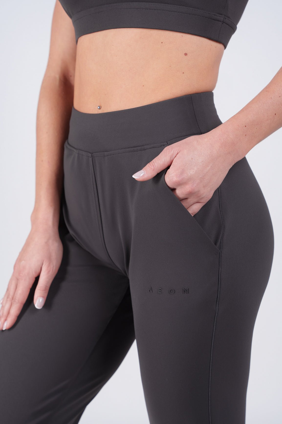 SECOND SKIN TRACKSUIT BUNDLE - GRAPHITE (2 - PIECE) - Aeon Athletics