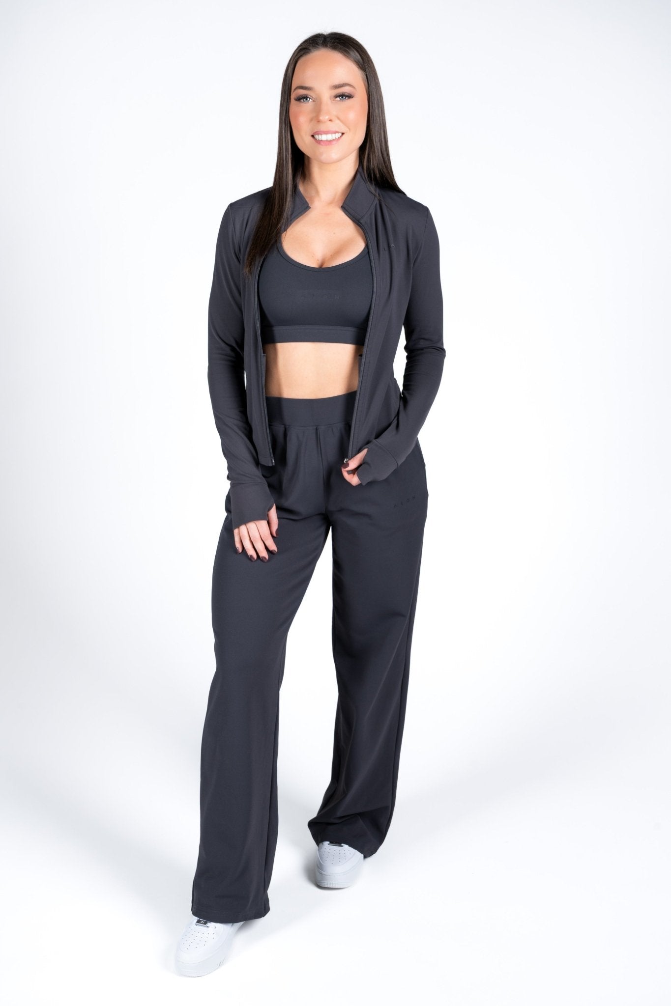 SECOND SKIN TRACKSUIT BUNDLE - GRAPHITE (2 - PIECE) - Aeon Athletics